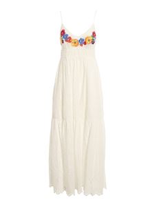 TWINSET - Embroidered Broderie Anglaise dress