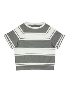 Brunello Cucinelli Kids - French terry half-sleeved sweatshirt
