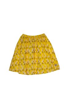 N°21 Kids - Floral skirt in yellow