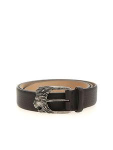 Tod's - Lion buckle belt in brown